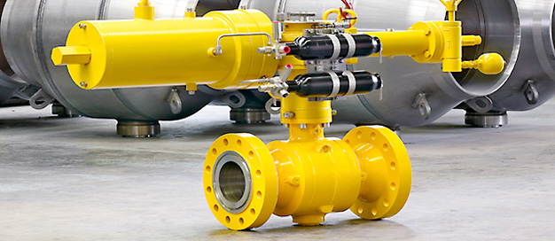 Ethylen/Propylen Kugelhähne