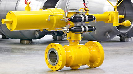 Ethylen/Propylen Kugelhähne