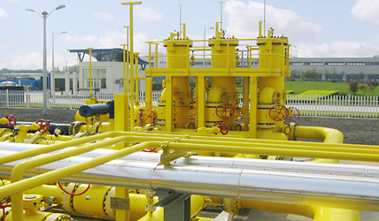 Impression: Gasindustrieanlage